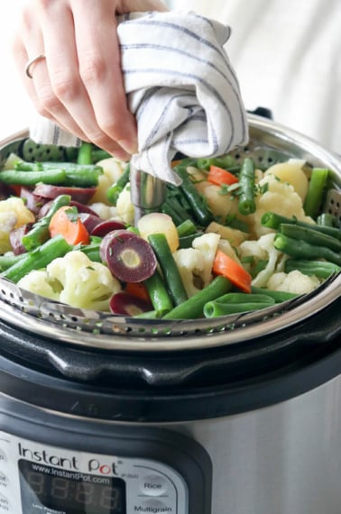 vegetables in instant pot