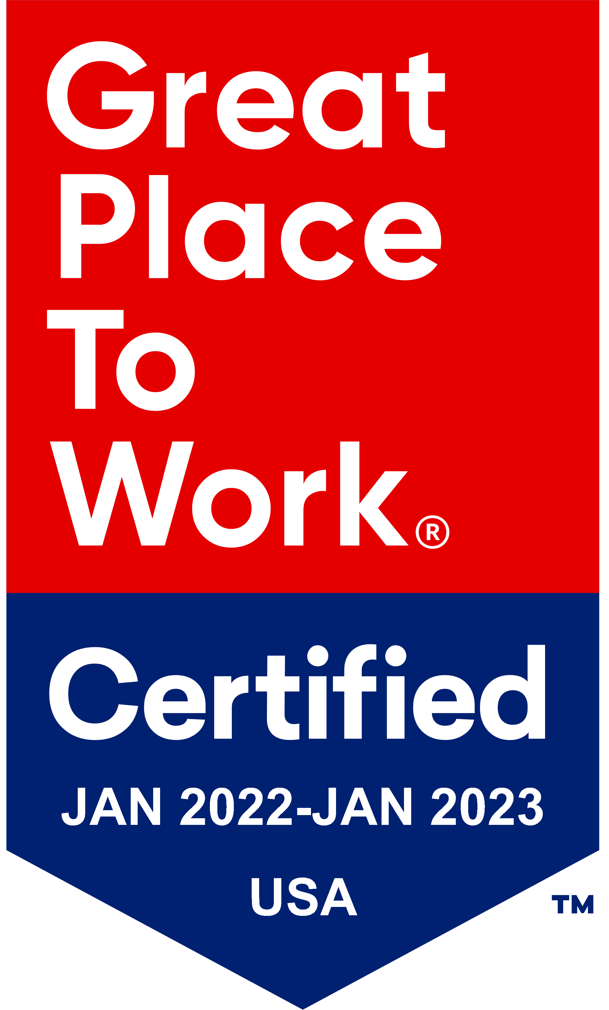 2022 Great Place to Work Logo